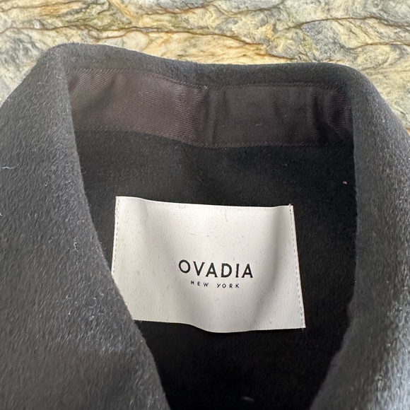 Ovadia and Sons IKE Men's Ike Military Wool Overshirt - Picture 4 of 12